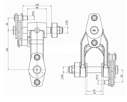 CDBL 7325 8025 (для ротатора CR 300, 400, 500)