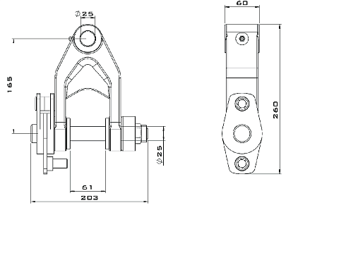 CBL 7325 6025 (для ротаторов CR 300, 400, 500)