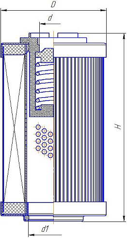 Сливной фильтр PALFINGER РА230Р25