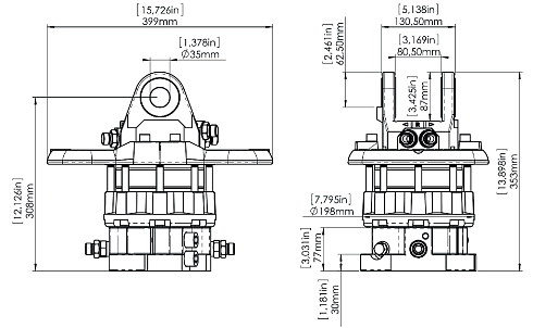 Ротатор CR 600-X35F173