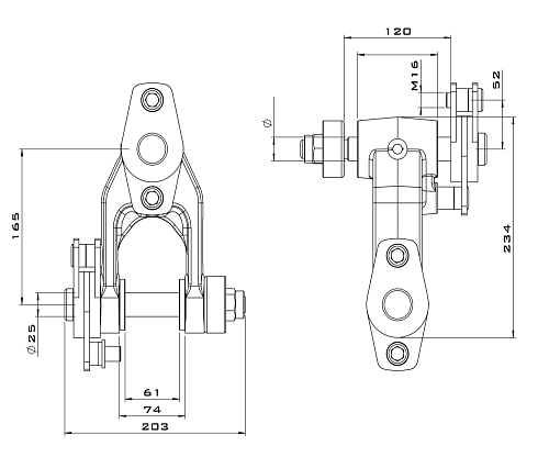 CDBL 7325 8030 (для ротатора CR 300, 400, 500)